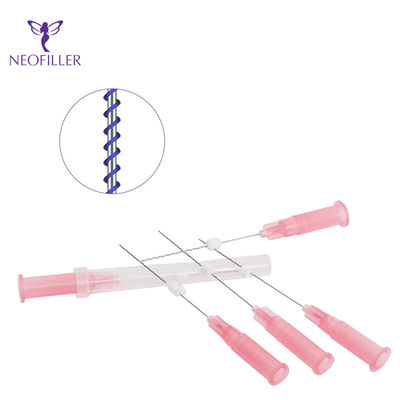 4d 100mm Korean Pdo Thread Lift Ultra V Blunt Cannula Pdo Lifting