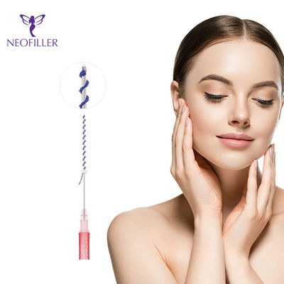 4d 100mm Korean Pdo Thread Lift Ultra V Blunt Cannula Pdo Lifting
