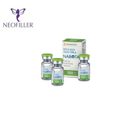 Korea NABOTA Injection Nabota Toxin 100units Forehead Eyebrow Lines Wrinkles Removal