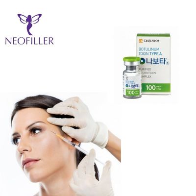 Korea NABOTA Injection Nabota Toxin 100units Forehead Eyebrow Lines Wrinkles Removal