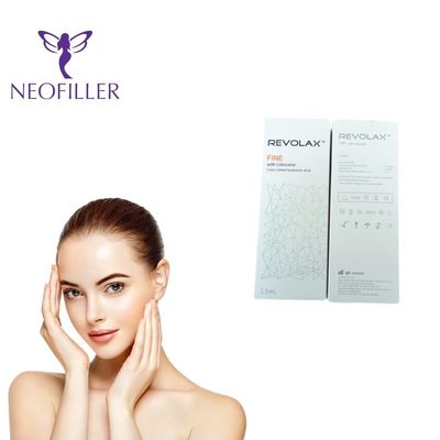 Anti Wrinkle Revolax Fine Lidocaine Hyaluronic Acid Natural Filler For Chin Wrinkles