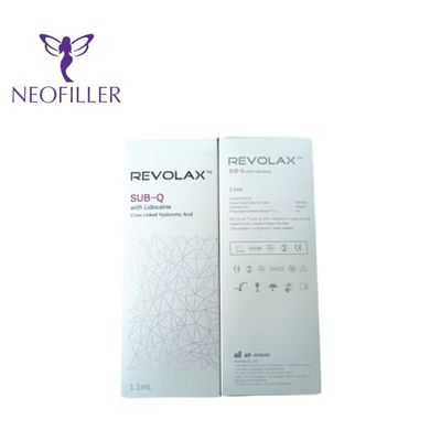 Deep Sub Q Dermal Filler Revolax Hyaluronic Acid Filler For Cheek Lines