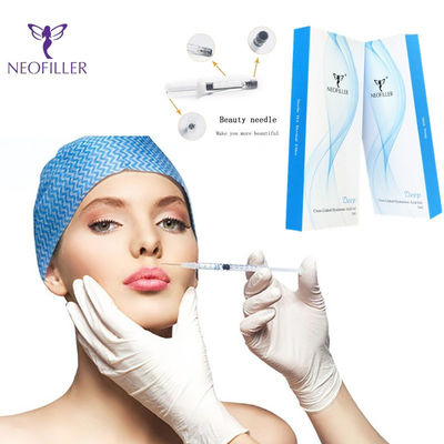 Wrinkle Removal Hyaluronic Acid Based Dermal Fillers 1ml Hyaluronic Acid Lip Fillers