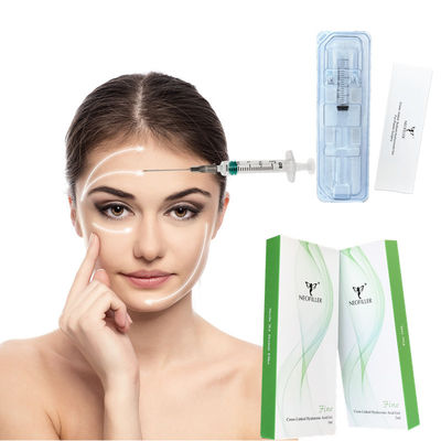 Dermal 24Mg/Ml Hyaluron Filler Injection Cheek Padding Subtle Lip Enhancement