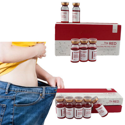 The Red Lipolysis Solution Fat Dissolving Injections Kybella 10Ml/Vial