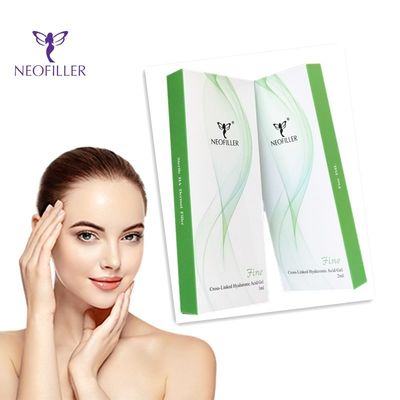 Cheeks Facial Hyaluronic Acid Dermal Filler Lip HA Filler 1ml 2ml 24mg/Ml