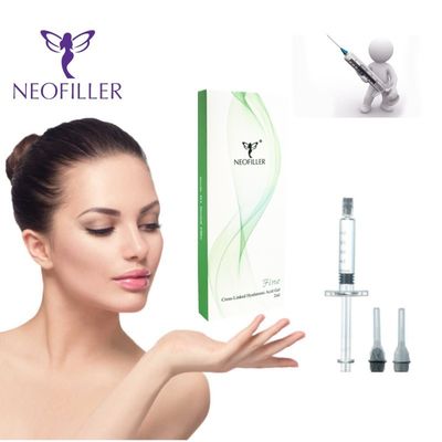 Cheeks Facial Hyaluronic Acid Dermal Filler Lip HA Filler 1ml 2ml 24mg/Ml