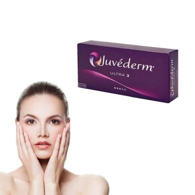 Transparent 2ml Juvederm Dermal Filler Injectable Hyaluronic Acid For Fine Lines