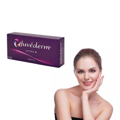 Transparent 2ml Juvederm Dermal Filler Injectable Hyaluronic Acid For Fine Lines