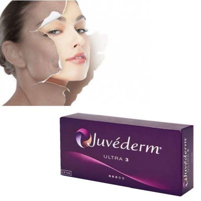 Hyaluronic Dermal Juvederm Ultra 3 Lip Filler Facial  Subtle Cheek Fillers