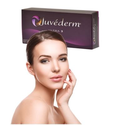 Chin Skin Filling Juvederm Lip Injections Transparent Gel Dermal Filler For Breasts
