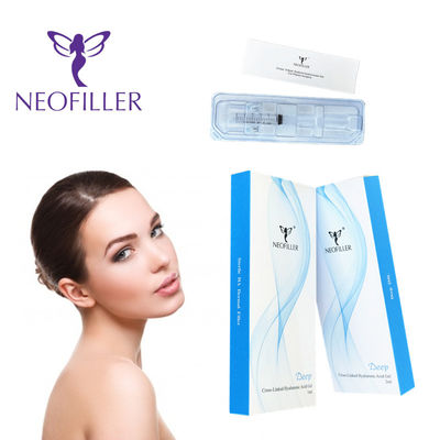 Gel 10ml Body Lip Crosslinked Hyaluronic Acid Dermal Filler 1ml 2ml