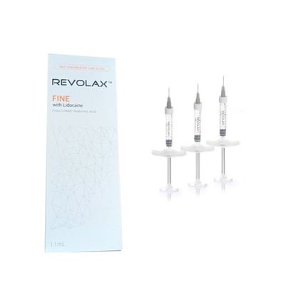 Cross Linking Ha Revolax Dermal Filler 1.1ml Hyaluronic Acid Injections Anti Aging
