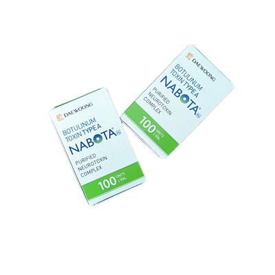 Korea 100iu NABOTA Wrinkle Removal Injection Facial  To Remove Frown Lines