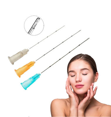 Disposable Micro Monoject Blunt Cannula For Dermal Fillers 21g 50mm 70mm