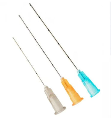 Disposable Micro Monoject Blunt Cannula For Dermal Fillers 21g 50mm 70mm