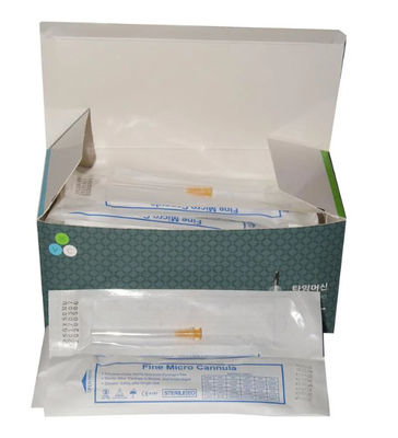 Disposable Micro Monoject Blunt Cannula For Dermal Fillers 21g 50mm 70mm