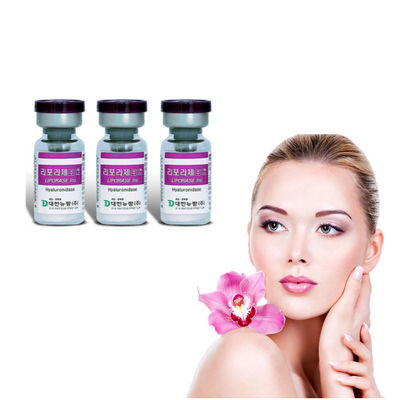 Liporase Inject 1ml Fat Dissolving Injections Belly Dissolve Hyaluronic Acid 10vials/Box