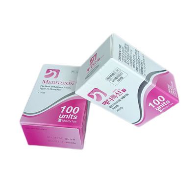 2.5mL Wrinkle Removal Botulinum Toxin Injections Meditoxin Botulinum Toxin Type A 100 Units