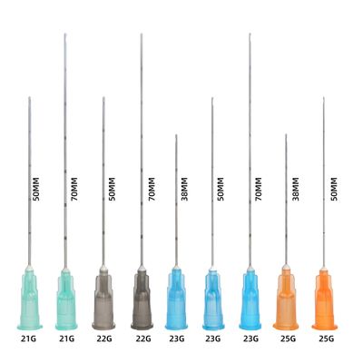 CE Beauty Blunt Cannula Needle 25g*50mm  18g*70mm Two Needle