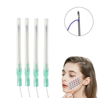 PCL PDO Eyebrow Lift Facial Threading Face Lift 4d 6d  Mono Screw 30G 25MM