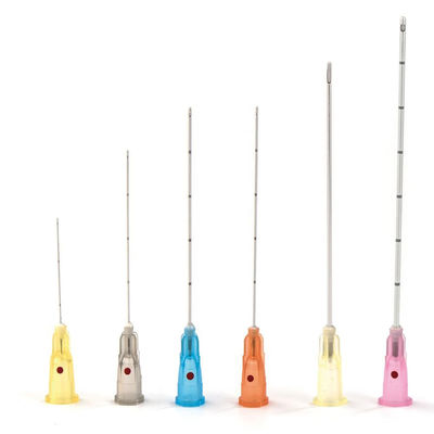Fine Flexible Blunt Tip Cannula Filler Blunt Tip Microcannula Needle For Fillers
