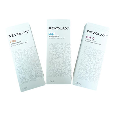 Cross Linked 24mg/Ml Revolax Fine Deep Sub-Q Hyaluronic Acid Fillers