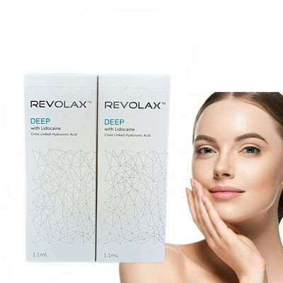 1.1ml Revolax Cross Linked Ha Filler Fine Deep Sub-Q DHL Fedex Cross Linked
