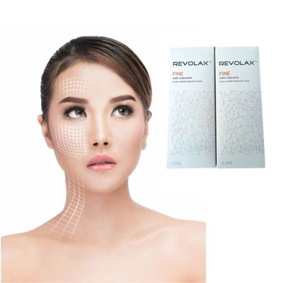 Hyaluronic Acid Revolax Dermal Filler Syringe For Face 6 - 12 Months Duration Effect