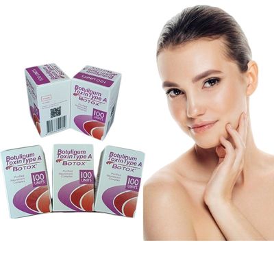 Removing Facial Lines Botulinum Toxin 100 Units Allergan 
