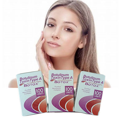 Removing Facial Lines Botulinum Toxin 100 Units Allergan 