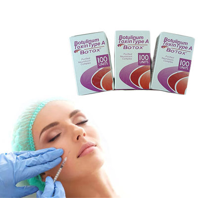 Removing Facial Lines Botulinum Toxin 100 Units Allergan 