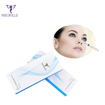 Transparent Hyaluronic Acid Dermal Filler Hypodermic Injection 1ml*2 Syringes