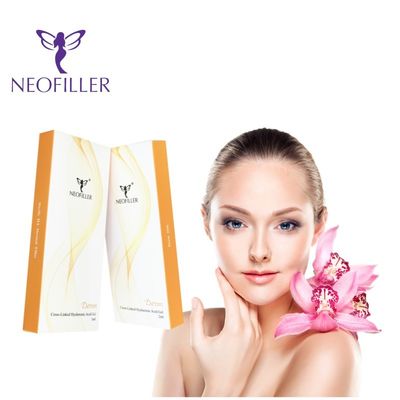 Convenient Packaging Sterile Syringe Hyaluronic Acid Dermal Filler Injections 1ml*2 Syringes
