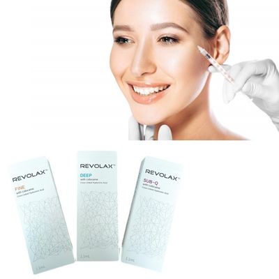 Face Area Hyaluronic Acid Revolax Dermal Filler With Syringe Packaging