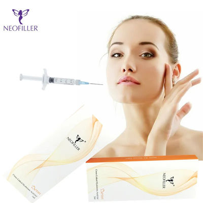 Transparent Facial Hyaluronic Acid Dermal Filler For Hypodermic Injections