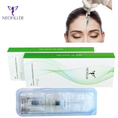 Transparent Facial Hyaluronic Acid Dermal Filler For Hypodermic Injections