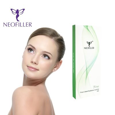 Transparent Hyaluronic Acid Dermal Filler Hypodermic Injection Depth and Cross-Linking
