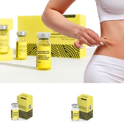 Korea Fat Solution Lemon Bottle 10ml*5 Fat Dissolving Online Sale