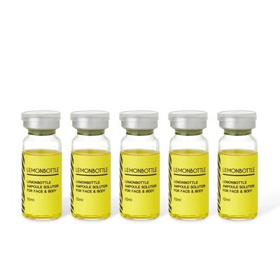 Lemon Bottle Ultimate Lipolysis Solution For Fat Reduction 10ml*5 Bottles High Concentration Formula