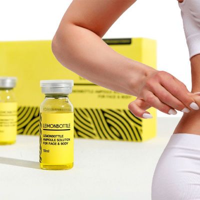 Lemon Bottle Ultimate Lipolysis Solution For Fat Reduction 10ml*5 Bottles High Concentration Formula