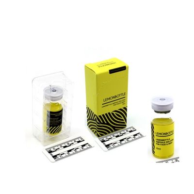 High Concentration Lemon Bottle Solution For Fat Dissolving Injections 5 Vials X 10ml Whole Body