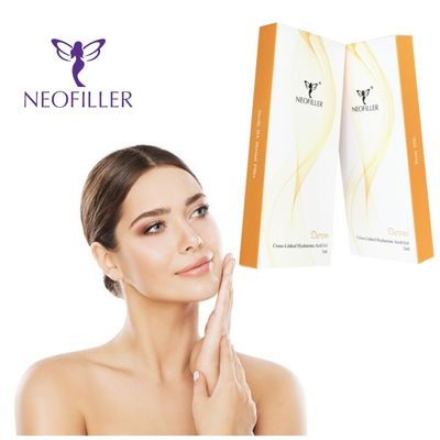 Neofiller Hypodermic Facial Dermal Filler Cross Linked 24mg/ml Concentration 9-12 Months Longevity