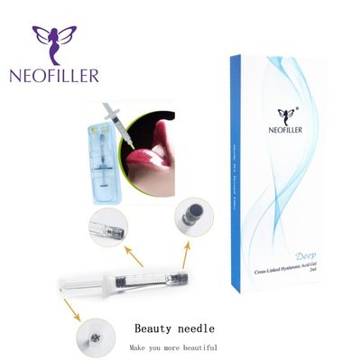 Facial Injection 9-12 Months Longevity Transparent Hyaluronic Acid Dermal Filler With Cross Linking