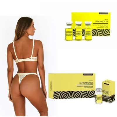Sale Lemon Bottle Fat Dissolver 5X10ml Box Weight Loss Solution Online