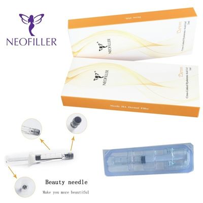 24mg/ml Cross Linked Transparent Hyaluronic Acid Dermal Filler for Facial Injection