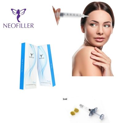 Facial Hypodermic Injection Cross Linked Hyaluronic Acid Dermal Filler For Longevity 9-12 Months
