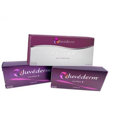 Juvederm Ultra 3 Ultra 4 Voluma Injection Facial Filler 2* 1ml For Nasolabial Fold