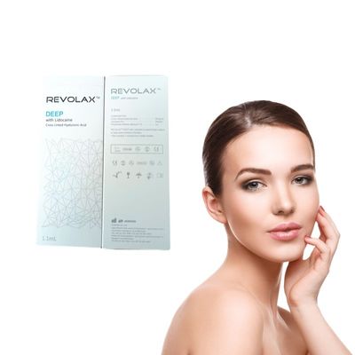 Revolax 1.1ml Hyaluronic Acid Dermal Filler Fine Deep Subq For Smoothing And Filling