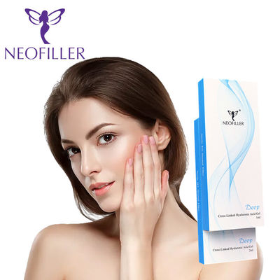 Hyaluronic Acid Filler For Hypodermic Injections With Long Lasting Rejuvenation